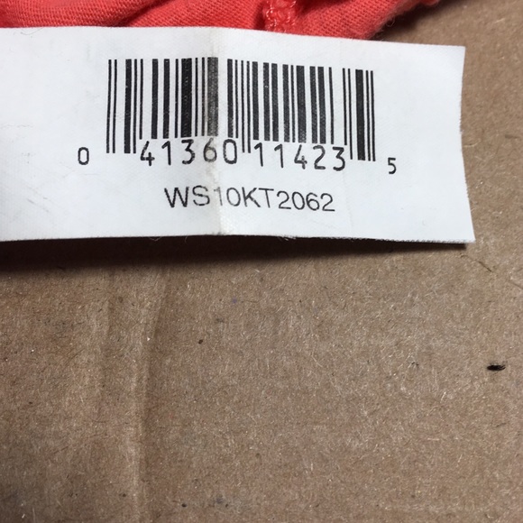 Joe Fresh Shirt Top Blouse T-Shirt Orange Bow Round Neck - Picture 8 of 8